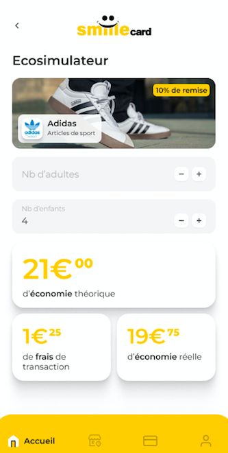 Écosimulateur smiilecard